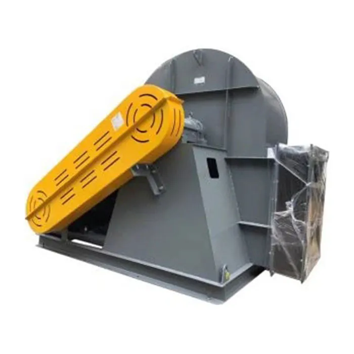 Egyetlen bemeneti ipari kazán centrifugális kipufogó ventilátor